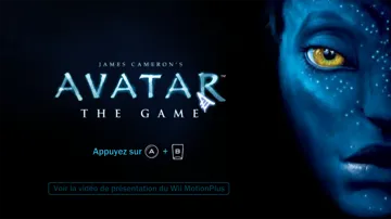 James Cameron's Avatar- The Game screen shot title